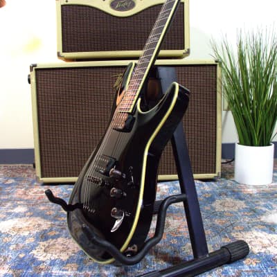 Schecter C-1- Blackjack - Electric Guitar – Gloss Black – W/Gigbag image 5