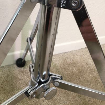 Sonor DeLuxe Cymbal Stands 1960’s-1970’s Chrome..2 In Total.. image 6
