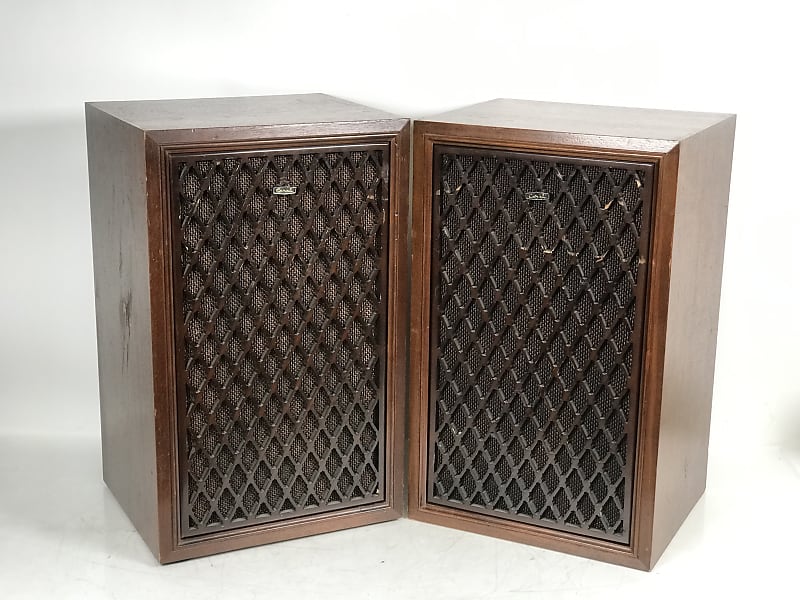 Coral BX-1001 3-Way Speaker Pair, circa early 70s | Reverb