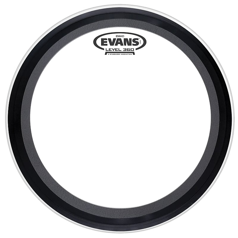Evans BD26EMAD EMAD Clear Bass Drum Head - 26" image 1