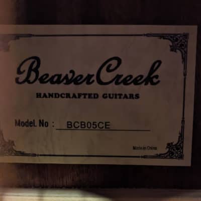 New Beavercreek Acoustic Bass W/ Cutaway, Pickup+ Bag image 6