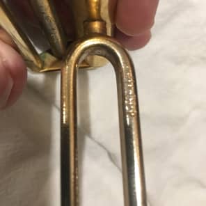 Gretsch Tuning Fork Bridge 60's or early 70's gold image 5