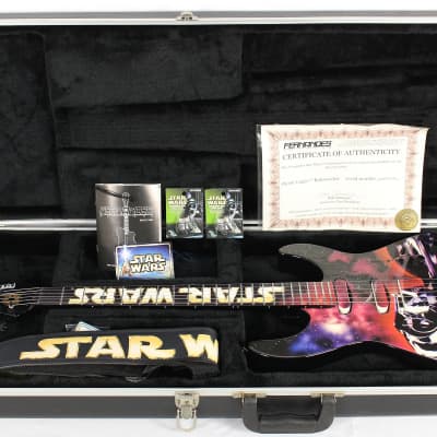 Fernandes Retrorocket Star Wars Guitar Collection Darth Vader Yoda Boba Fett Storm Trooper image 6