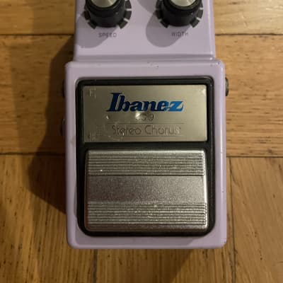 Ibanez CS9 Stereo Chorus 1980s - Purple for sale