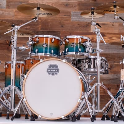 MAPEX ARMORY LIMITED EDITION 6 PIECE DRUM KIT, OCEAN SUNSET, EXCLUSIVE image 10