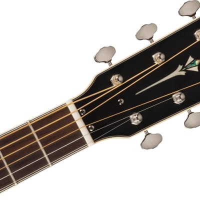 Fender PR-180E Resonator Guitar. Walnut Fingerboard, Aged Cognac Burst image 6