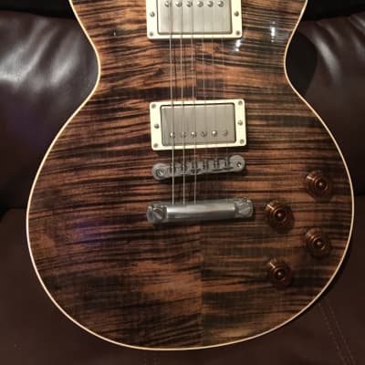 '05 Gibson Custom Shop Les Paul Standard Joe Perry BoneYard VOS w/ CS Bone Case Tags Tour Items Etc image 2