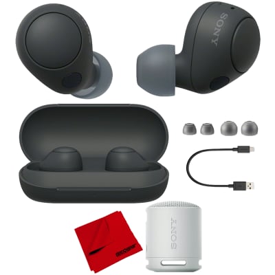 Sony LinkBuds S Truly Wireless Noise Canceling Earbuds, Black | WFLS900N/B