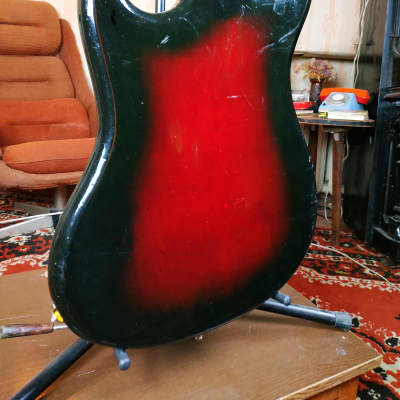 MUSIMA Eterna de Luxe rare vintage electric guitar strat jaguar jazz GDR 70 image 11