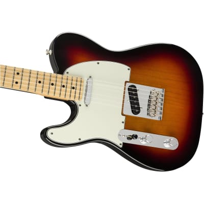 Fender Player Telecaster Left-Handed Electric Guitar, Maple Fingerboard,  3-Color Sunburst image 10