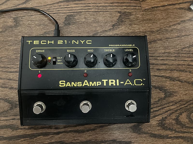 Tech 21 SansAmp Tri-AC 2010s - Black | Reverb