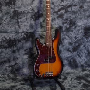 1996 Fender 50th Anniversary Precision Bass 3 Tone Sunburst Left Handed Lefty image 8