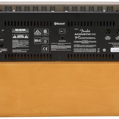 Fender Acoustic 100 2-Channel 100-Watt 1x8" Acoustic Guitar Amp - Natural Blonde image 5