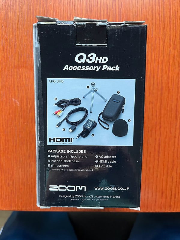 Zoom Q3HD Accessory Pack Q3HD 2015 - Silver and Black