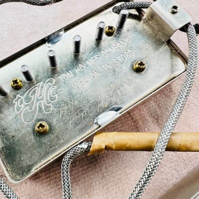 Tom Holmes H450 H455 Humbucker Set Potted- Aged Nickel image 7
