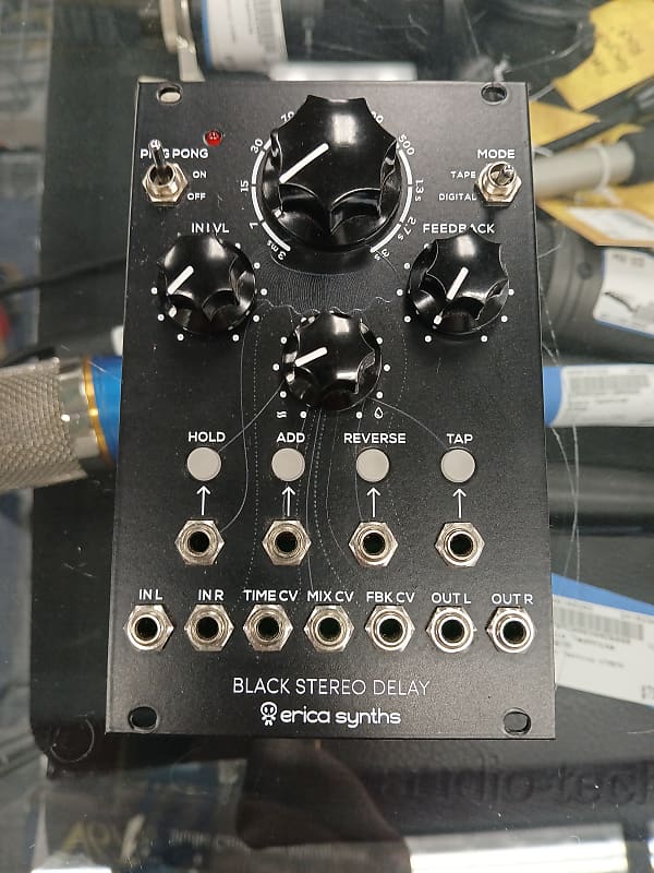 Erica Synths Black Stereo Delay