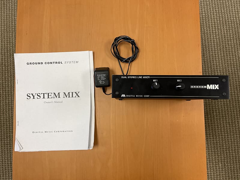 digital music corp dual stereo line mixer system MIX |  www.madeinvacaria.com.br