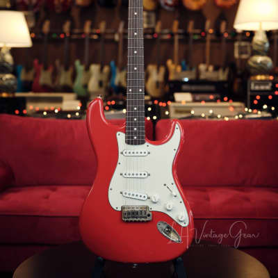 L.A. Vintage Gear Proprietary Dakota Red Double Cut S-Style Electric Guitar-Our Brand New Line! image 1