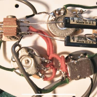 Rickenbacker 4001/3S Wiring Harness-Mono/Stereo w/ Vintage Tone Control image 1
