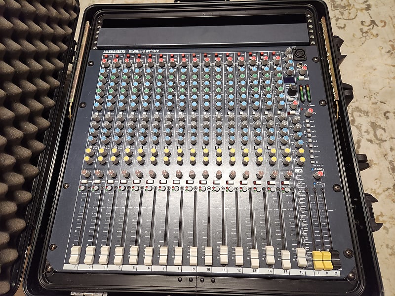 Allen & Heath Mixwizard 4 162 Professional Analog Mixer Reverb