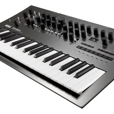 Korg Minilogue Polyphonic Analogue Synthesizer. - Silver image 1
