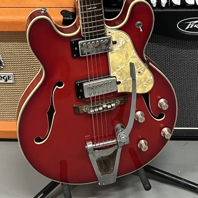 Ventura Hollowbody Guitar w/ Vibrato 1960's - Red for sale