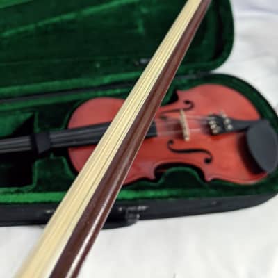 Giuseppi GV-10 4/4 Student Violin With Case & Bow image 21