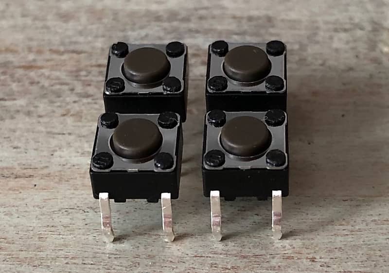 Line 6 M5 Stompbox Modeler Foot Switch Replacements - Set Of 4 - Internal M-5 Tactile Switches image 1