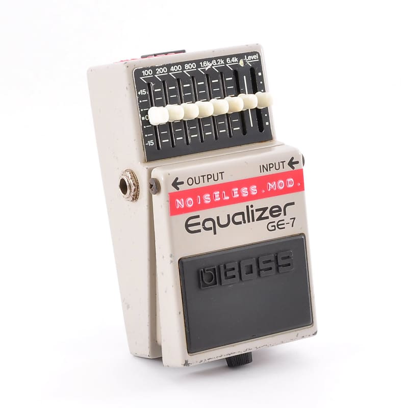 【美品】BOSS GE-7 made in Taiwan Boss GE-7 Modified Noiseless Made in Taiwan & Modified In