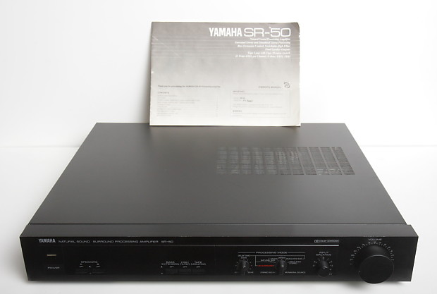 Yamaha SR-50 Vintage Surround Processing Amplifier or Stereo