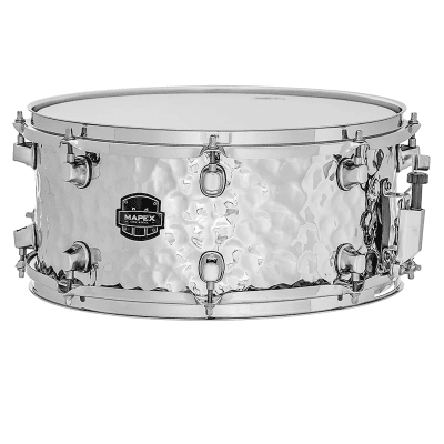 Mapex MPST4558H MPX Hammered Steel 14x5.5" Snare Drum