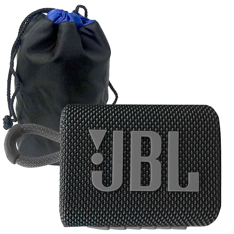  JBL Go 3 Eco: Portable Speaker with Bluetooth, Built-in  Battery, Waterproof and Dustproof Feature - Blue : Electronics