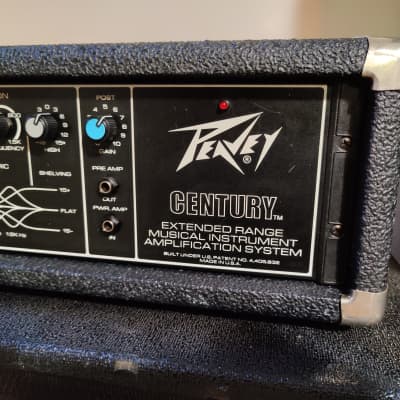 1985 Peavey Century 200H Amp Head | Reverb