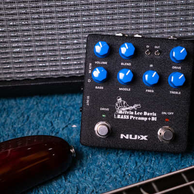 NuX NBP-5 Melvin Lee Davis Signature Bass Preamp + DI 2020 | Reverb