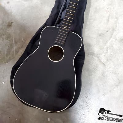 Luthier Special: Harmony / Kay / Truetone Guitar Husk Project (1950s, Black) image 5