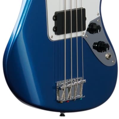 Squier Affinity Jaguar Bass H Electric Bass,  Maple Fingerboard, Lake Placid Blue image 8