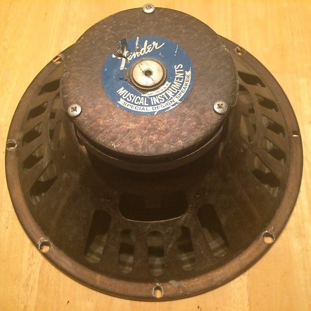 Vintage Fender Speaker Reverb