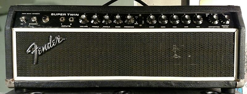 Fender super deals twin reverb amp