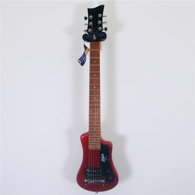 Hofner HCT-SH Shorty Electric Travel, Red, B-Stock image 2