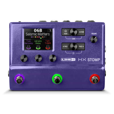 ギター Line6 HX Stomp Amazon.com: Line 6 HX Stomp Multi Effects Processor, Black