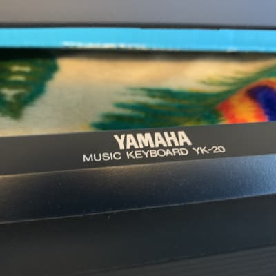Yamaha  YK-20 1985 Black CX5M Keyboard MSX Computer image 3