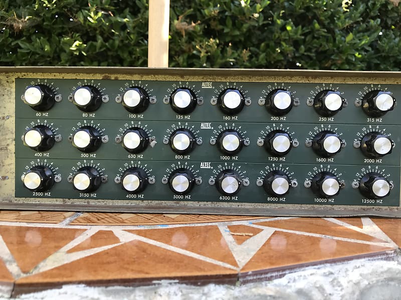 Vintage Altec 9014A Passive Inductor Based EQ (AcoustaVoice Reverb