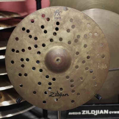 Used Zildjian 16" FX Stack Cymbal Pair image 1