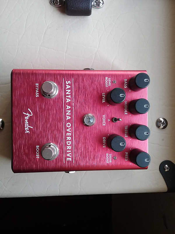 Fender Santa Ana Overdrive 2018 - Present - Red image 1