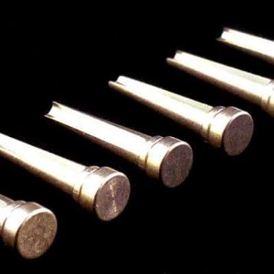 FU-Tone Brass Acoustic Bridge Pins (6) for sale
