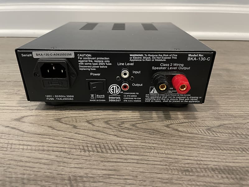 Buttkicker bka-130-c power amplifier