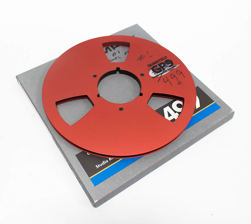 Quantegy GP9 Grand Master Platinum Audio Tape Reel 10-1/2 x 1/4