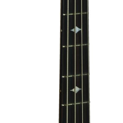 Michael Kelly Guitar Co. Pinnacle 4-String Bass Electric Bass Guitar with Natural Burl Finish image 4