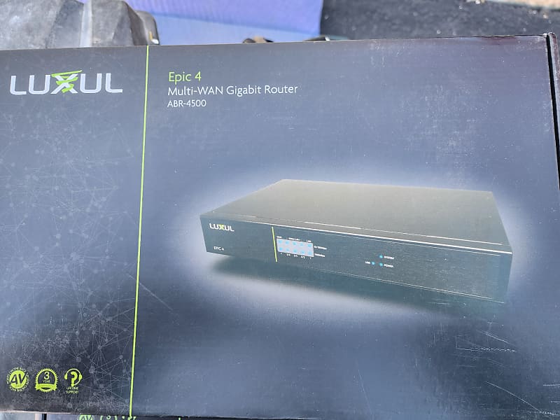 LUXUL Epic 4 MultiWAN Gigabit Router ABR4500 Reverb