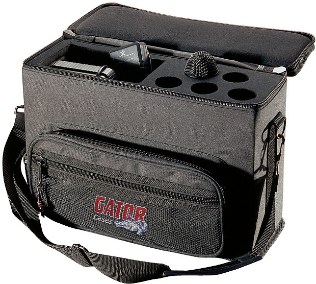 Gator GM-5W Delux Wireless System Bag- 5 Microphones image 1